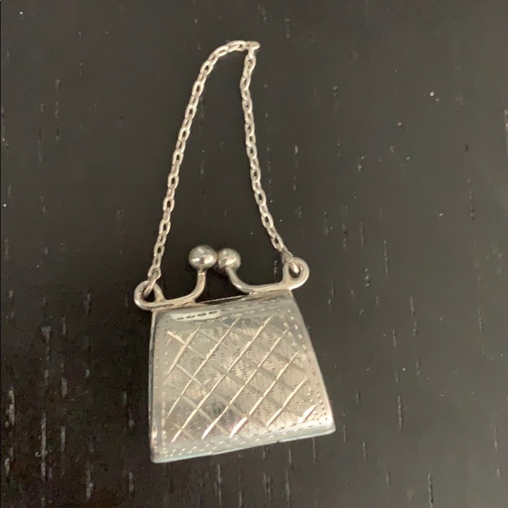 Super cute Sterling locket purse